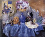 James Ensor Chinoiseries oil